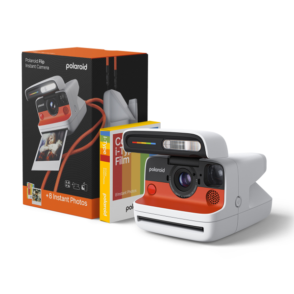 Polaroid Everything Box Flip White Sofortbildkamera+DP i-Type-Film